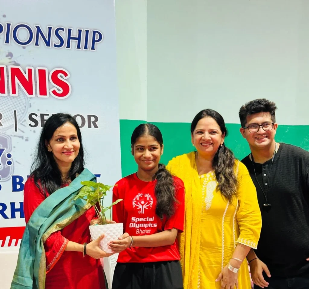 स्पेशल ओलंपिक्स नेशनल टेबल टेनिस चैंपियनशिप-2025 का शुभारम्भ किया खेल सचिव प्रेरणा पुरी ने