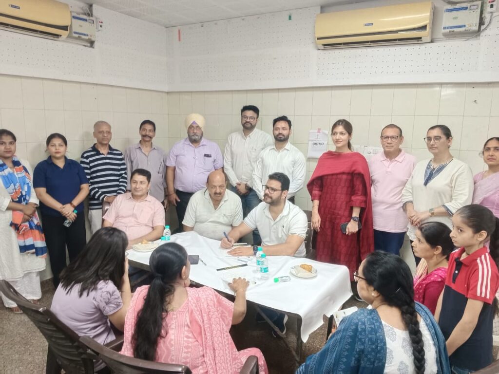 200 से अधिक मरीजों ने हेल्थ चेकअप शिविर का उठाया लाभ