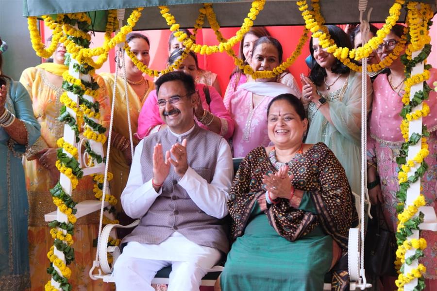 हरियाणा विधान सभा में पारंपरिक उल्लास और सांस्कृतिक रंगों के साथ तीज उत्सव सम्पन्न