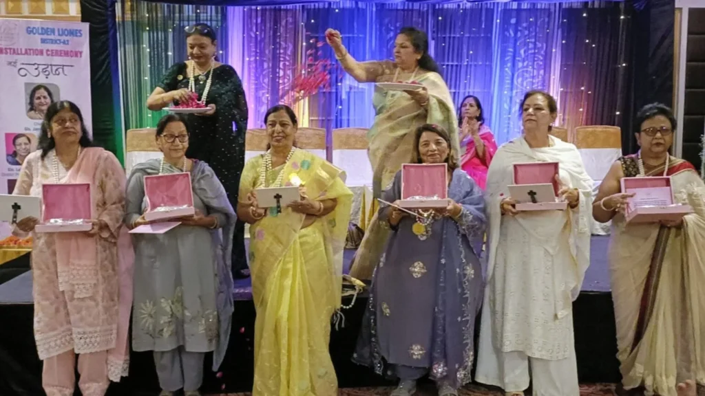 जीएलएस ललिता भोला गोल्डन लॉयनेस डिस्ट्रिक्ट ए-2 की डिस्ट्रिक्ट प्रेसिडेंट निर्वाचित