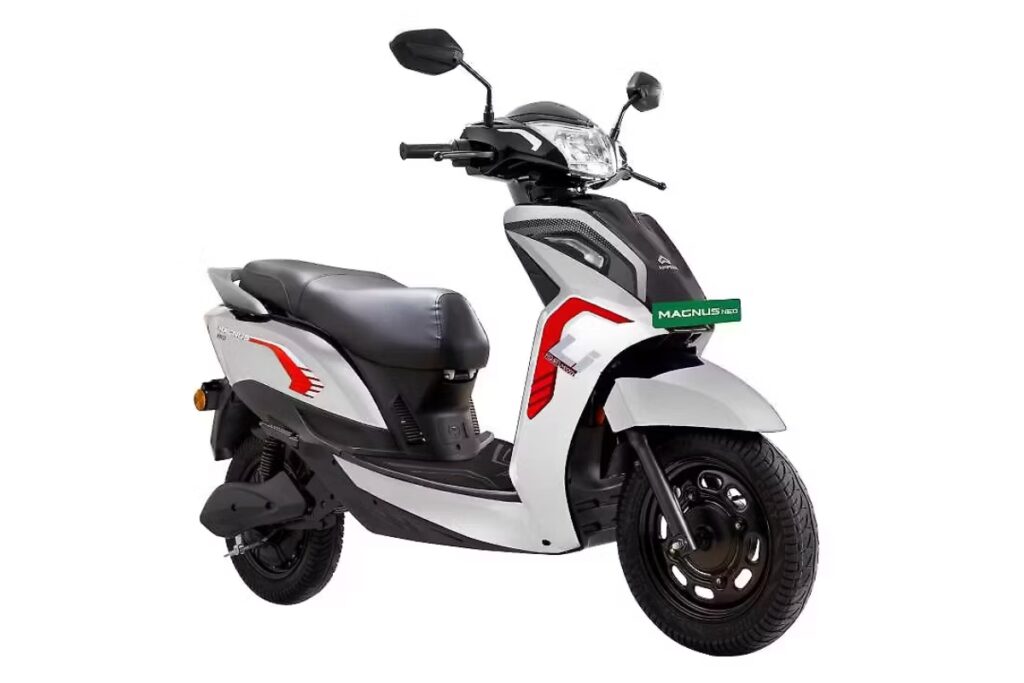 Ampere Magnus स्कूटर: दमदार रेंज 100km, टॉप स्पीड 65kmph और कीमत ₹84,999