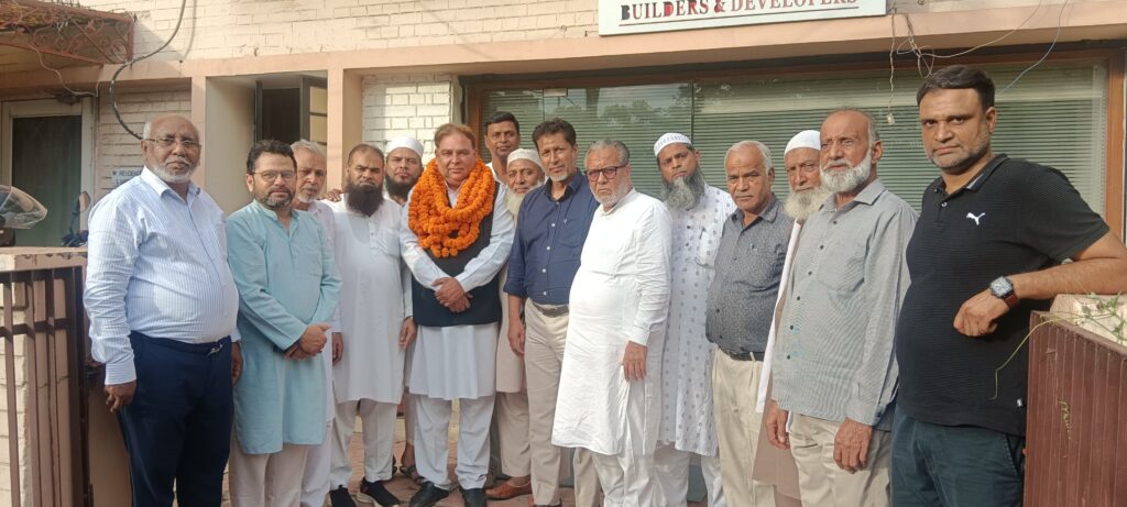 यूनाइटेड मुस्लिम फ्रंट संस्था के अध्यक्ष बने हाजी ज़ाहिद परवेज़ ख़ान