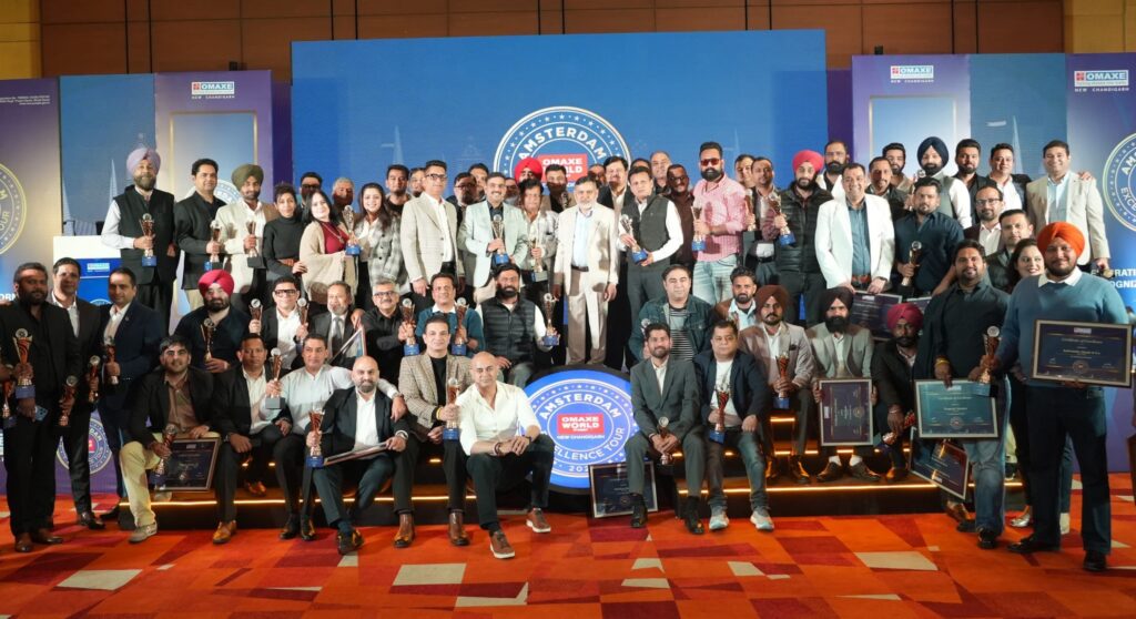 न्यू चंडीगढ़ में ओमैक्स का भव्य सम्मान समारोह, वर्ल्ड स्ट्रीट वेस्ट में 380 करोड़ की बिक्री पर 75 आईटीए सम्मानित 1 IMG 20260218 WA02701