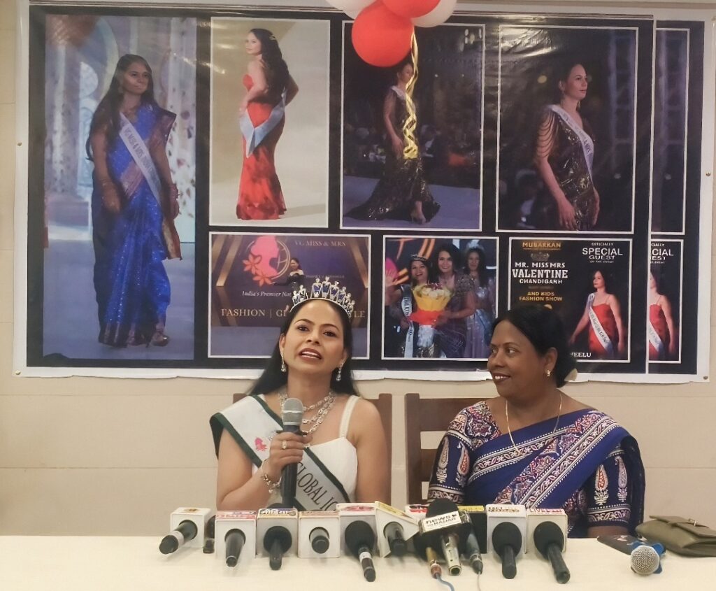 चंडीगढ़ की नीलू सुयाल ने वी जी मिसेज इंडिया ग्लोबल आइकॉन में जीता "चंडीगढ़ क्वीन" का खिताब 1 Screenshot 20260410 200217 1