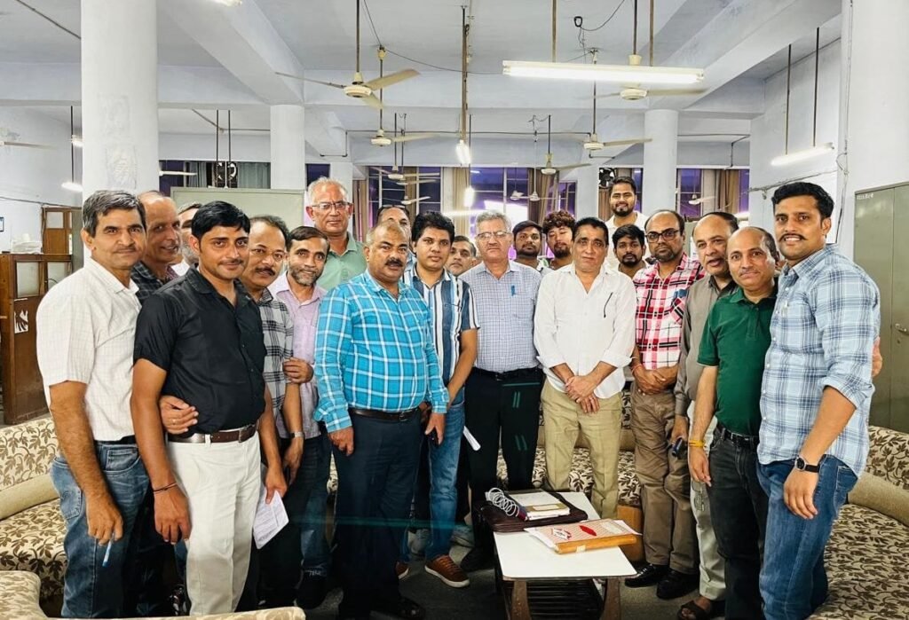 गोकुल सिंह नगरकोटी को एक बार फिर निर्विरोध हरको बैंक एंप्लॉइज यूनियन का प्रधान चुना -हरियाणा स्टेट अपेक्स कोऑपरेटिव बैंक (हरको बैंक), सेक्टर-17बी, चंडीगढ़ 1 IMG 20260718 WA0245